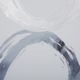 Olliix by Madison Park Grey Set of 3 Grey Surrounding Printed Frame Canvas with Gel Coat and Silver Foil-4
