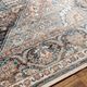 Surya Carlisle Dark Brown/Denim/Medium Brown 4'x6' Area Rug-4