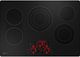GE Profile™ 30" Stainless Steel Electric Cooktop-1