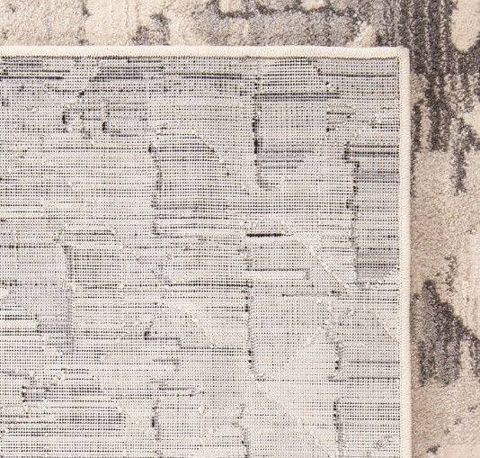 Orian Illusions Beckett Soft White 5'x8' Area Rug-4