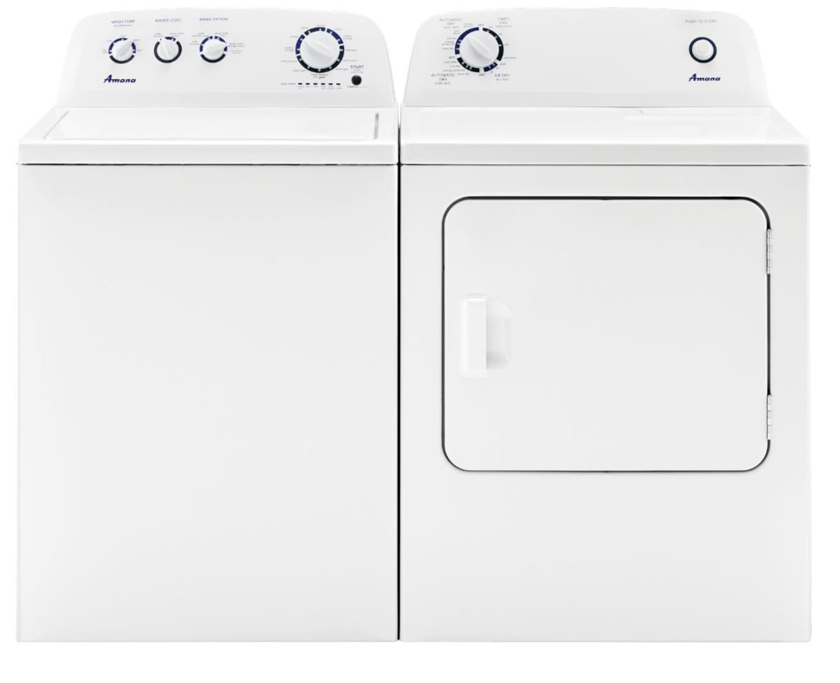 Amana® White Laundry Pair 
