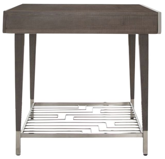 Michael Amini® Roxbury Park Slate End Table-3