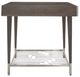 Michael Amini® Roxbury Park Slate End Table-3