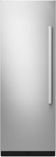 JennAir® NOIR™ 24" Monochromatic Stainless Steel Column Refrigerator Left-Swing Panel Kit-0
