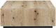 Bassett® Furniture Cascade Boardwalk Oak Square Cocktail Table-2