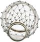 A & B Home Clear Teardrop Vase-1