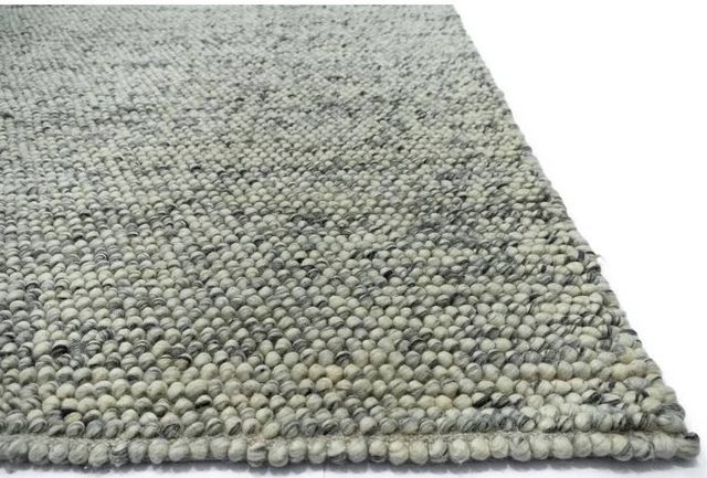 KAS Rugs Pave Ivory Grey Cornerstone 5'x8' Area Rug-2