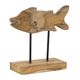 A & B Home Natural Fish Figure-0
