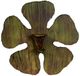 A & B Home Green Candle Holder-0