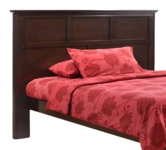Night & Day Furniture™ Spices Bedroom P-Series Tarragon Dark Chocolate Full Panel Bed-1