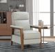 BarcaLounger® Ashland Corbett-Chromium Manual Recliner-2