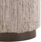 Dovetail Furniture Golding Beige Accent Stool-1