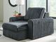 Signature Design by Ashley® HamlinBay Gunmetal Power Gliding Chaise-2