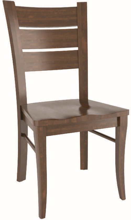 Canadel® Canadel Cognac Washed Wood Side Chair-0