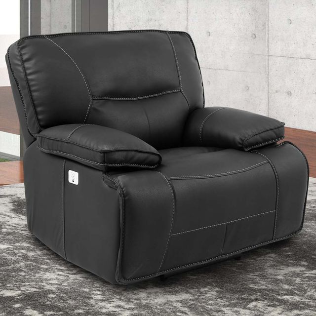 Parker House® Spartacus Black Power Recliner-3