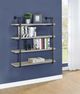 Coaster® Elmcrest Black/Grey Driftwood 40" Wall Shelf-5
