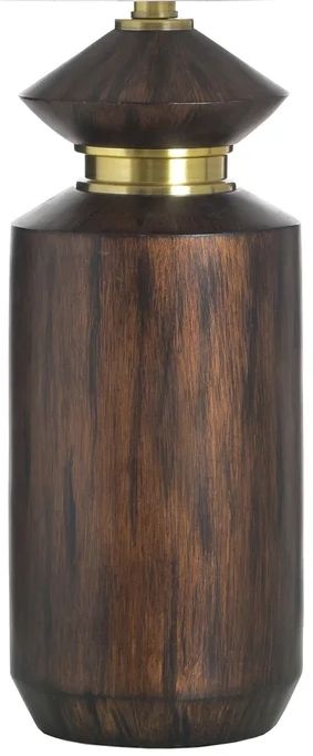 Stylecraft Mahogany Table Lamp-3