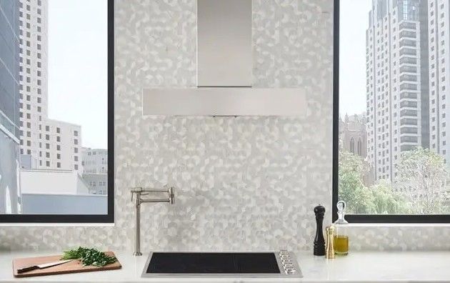 BlueStar® Manhattan 30" Stainless Steel Wall Mounted Range Hood-3