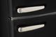 Unique® Appliances Classic Retro 24" 11 Cu. Ft. Matte Black Counter Depth Top Freezer Refrigerator-1