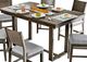 Furniture of America® Anton II Gray Counter Height Table-0