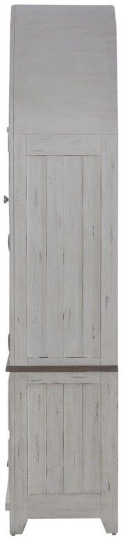 Liberty Furniture River Place Riverstone White/Tobacco Curio Cabinet-3