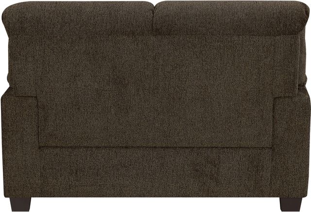 Coaster® Clemintine Brown Loveseat-1
