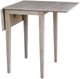John Thomas Furniture® Dining Essentials Taupe Gray Small Drop Leaf Table-2
