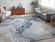 Feizy Astra Gray/Navy 5'x8' Area Rug-5
