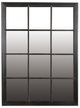 A & B Home Black 51" Mirror-0