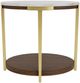 Riverside Furniture Emery Smoked Cherry/White End Table-2