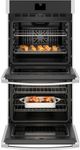 GE® 27" Stainless Steel Double Electric Wall Oven-3