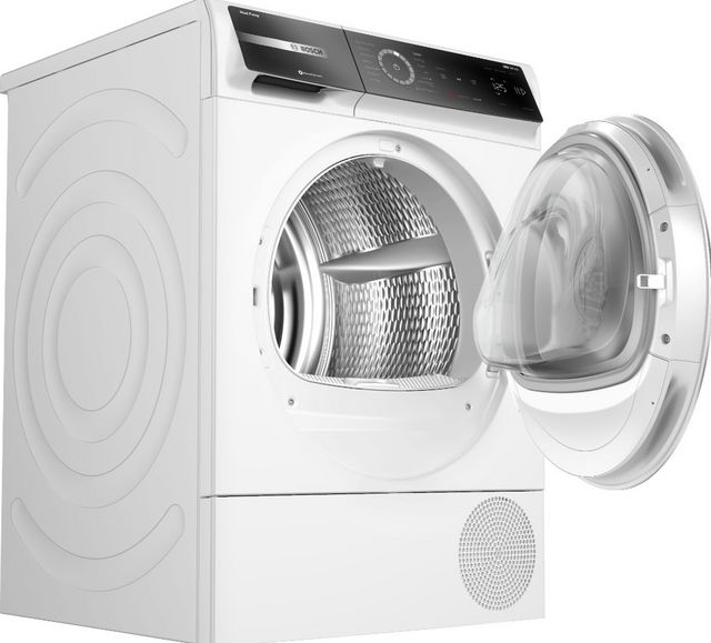 Bosch® 500 Series 4.0 Cu. Ft. White Front Load Ventless Electric Dryer-3