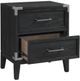 Intercon Laguna Weathered Steel 17" Nightstand-2