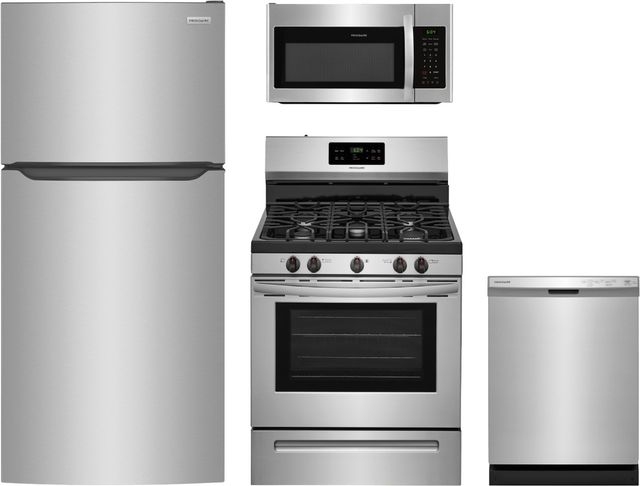 Frigidaire® 4 Piece Kitchen Package-Stainless Steel-0