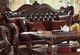 ACME Furniture Versailles Cherry Oak/Dark Brown Sofa -0