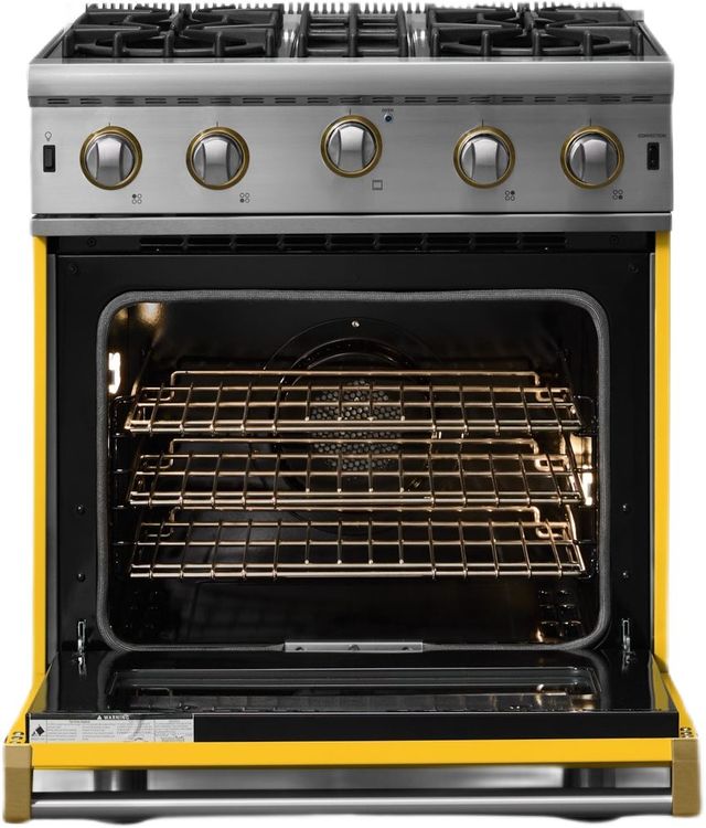 Viking® 5 Series 30" Daffodil Liquid Propane Pro Style Gas Range-1