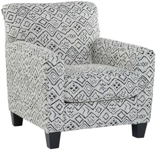 Signature Design by Ashley® Hayesdale Black/Cream Accent Chair-0