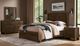 Vaughan-Bassett Lodge & Loft Dark Oak 2-Drawer Nightstand-1