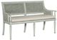 Hooker® Furniture Charleston Haint Blue/Oyster Bench-0