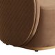 Michael Amini® Ariana Caramel/Gold Chair-5