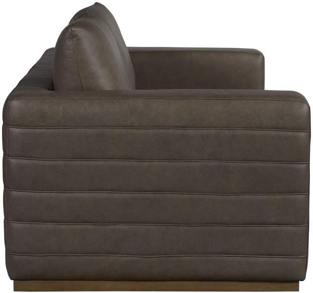Bernards Linné Brown Loveseat-3