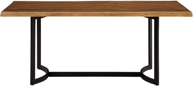 Signature Design by Ashley® Fortmaine Black/Brown Dining Table-1