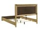 Coaster® Hyland Natural/White LED Eastern King Panel Bed-2