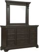 Pulaski™ Caldwell Brown Dresser and Mirror-0