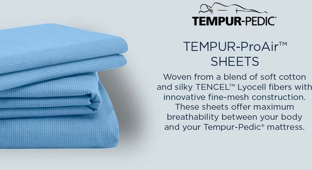 Tempur-Pedic® TEMPUR-ProAir™ 2-Piece Cool Gray TENCEL™ Queen Pillow Cases-2