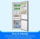 Midea 24" 11.5 Cu. Ft. Stainless Steel Counter Depth Bottom Freezer Refrigerator -3