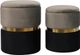 TOV Furniture Gigi Grey Set of 2 Storage Ottomans-0