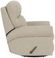 Flexsteel® Langston Brown Truffle Swivel Gliding Recliner-2