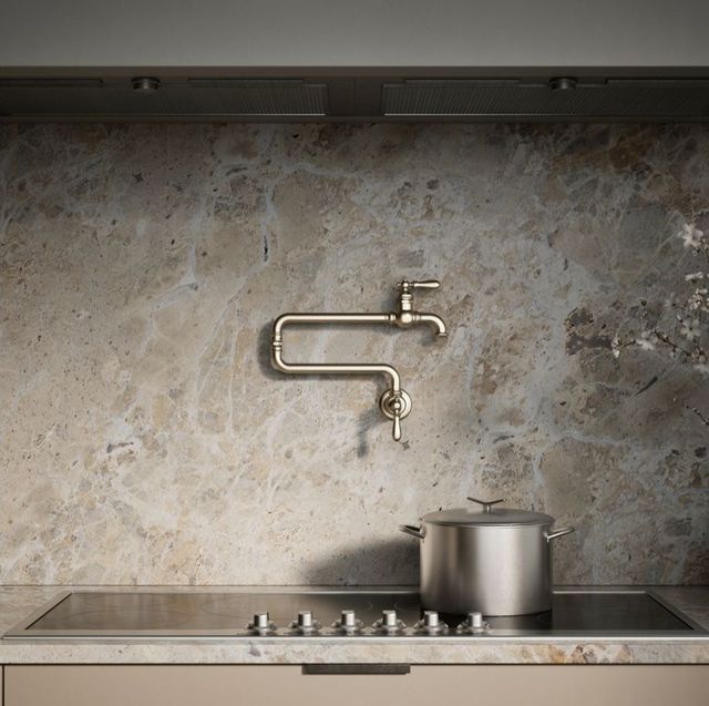 KOHLER® Artifacts® Vibrant Brushed Bronze Wall-Mount Pot Filter-3