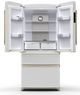 FORNO® Luigi 33 in. 18.0 Cu. Ft. White Counter Depth French Door Refrigerator-3